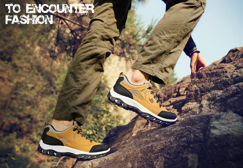 Männer Wandern Schuhe Wasserdichte Walking Sneakers Outdoor Sport Brasilien Vip