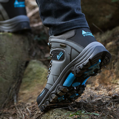 Kaegreel Cuir étanche à l'étanche Chauffe en plein air chaussures de travail chaussures de neige d'hiver