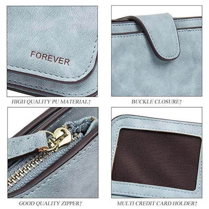 Retro glamouröse Multiple Slots Frauen Geldbörsen