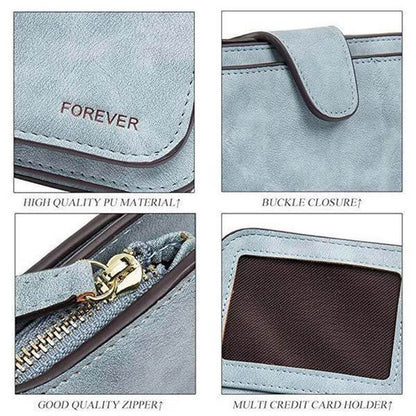 Retro glamouröse Multiple Slots Frauen Geldbörsen