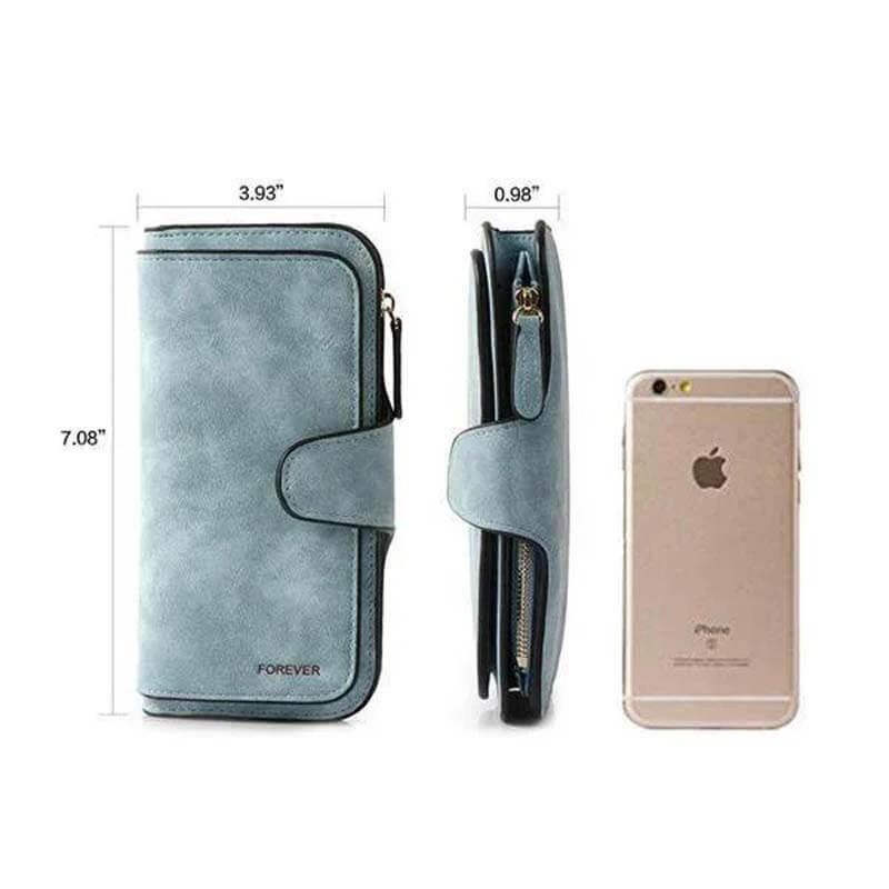 Retro glamouröse Multiple Slots Frauen Geldbörsen