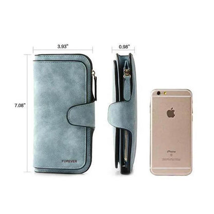 Retro glamouröse Multiple Slots Frauen Geldbörsen