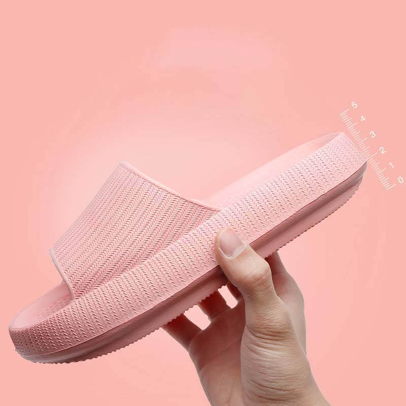 批发跨境家居拖鞋女厚底踩屎感情侣静音大码 Eva 凉拖鞋男外贸防滑