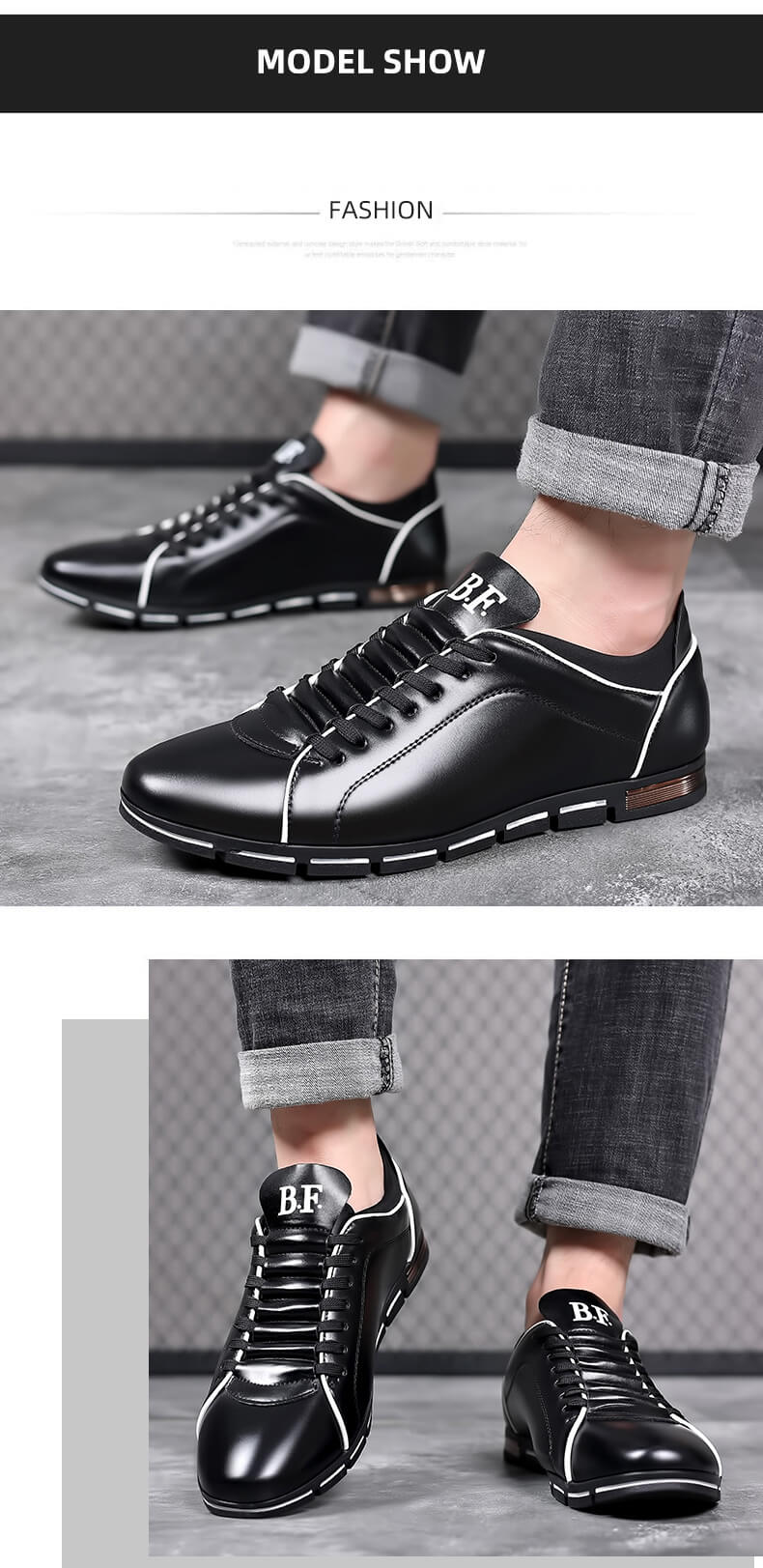Kaegry Men's Casual Fashion Fashion confortable Sports Shoes Sneaker