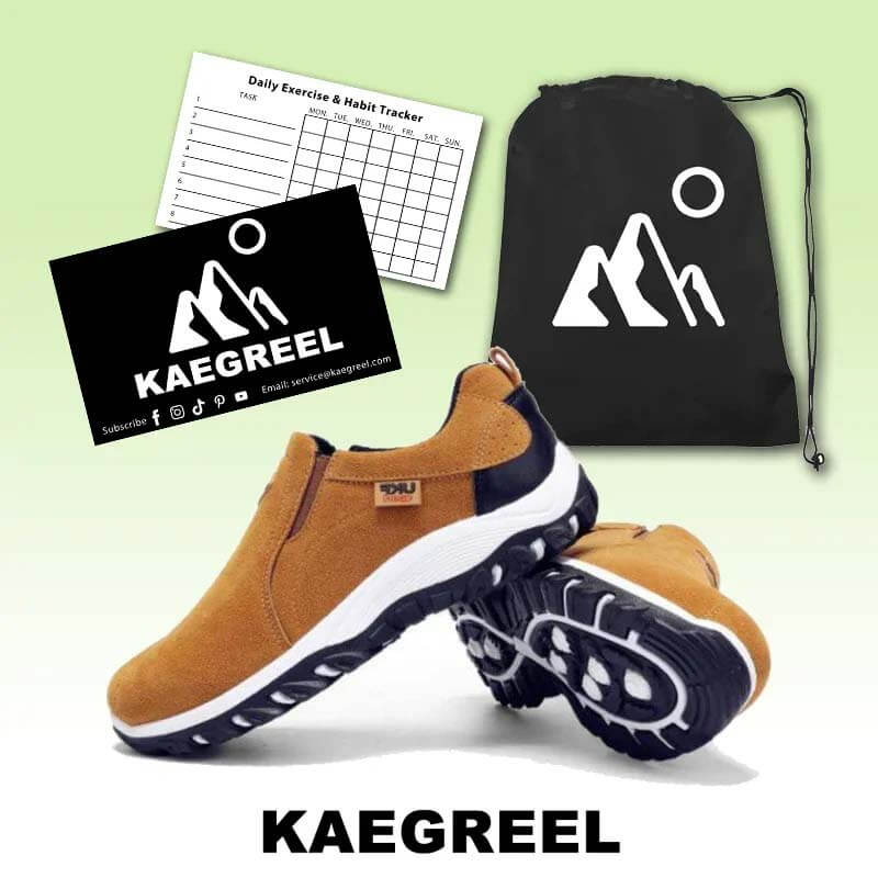 Kaegreel Herren Comfy outdoor rutschfeste Wanderschuhe