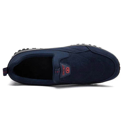 Herren Wildleder Rutschfeste Outdoor Weiche Sohle Lässige Wanderschuhe