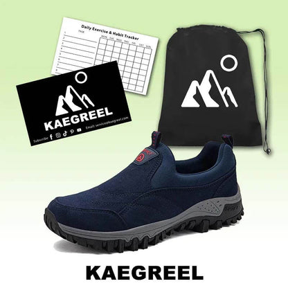 Herren Wildleder Rutschfeste Outdoor Weiche Sohle Lässige Wanderschuhe