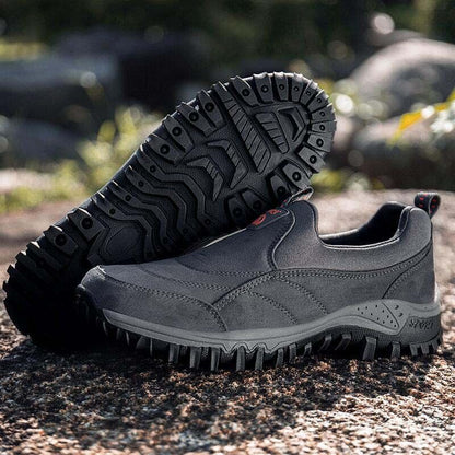 Herren Wildleder Rutschfeste Outdoor Weiche Sohle Lässige Wanderschuhe