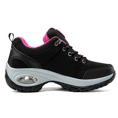 Women Autumn & Winter Outdoor Hiking Shoes Thick Sole Non-slip Soft Casual Shoes