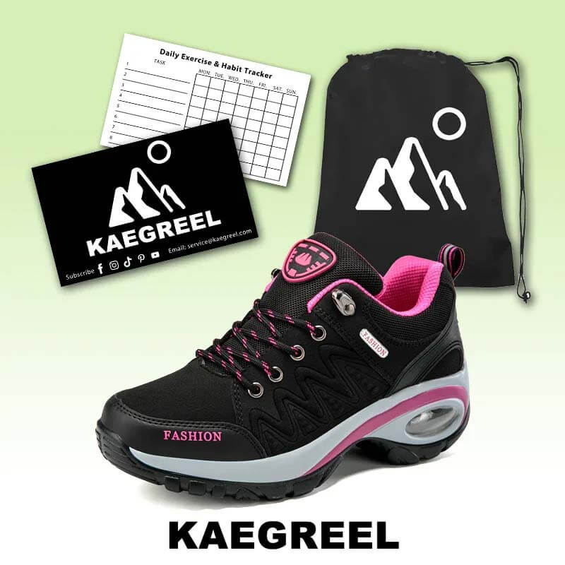 Women Autumn & Winter Outdoor Hiking Shoes Thick Sole Non-slip Soft Casual Shoes