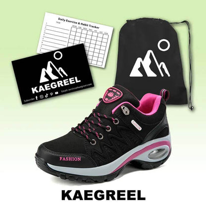 Women Autumn & Winter Outdoor Hiking Shoes Thick Sole Non-slip Soft Casual Shoes