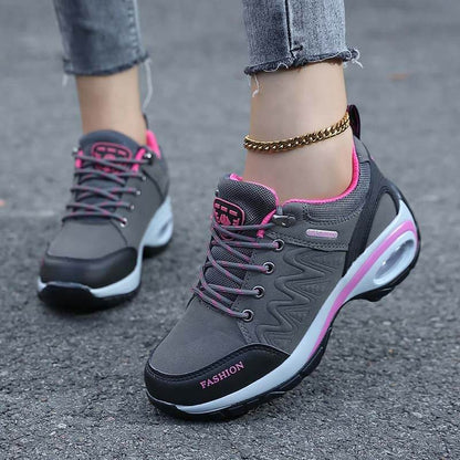 Women Autumn & Winter Outdoor Hiking Shoes Thick Sole Non-slip Soft Casual Shoes