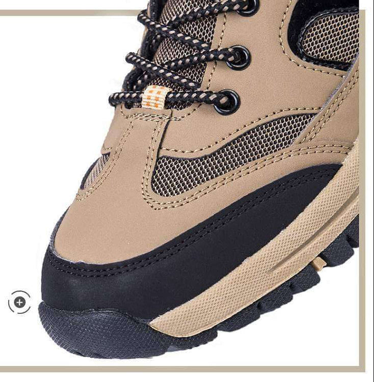 户外登山鞋男鞋大码网面徒步鞋运动爸爸鞋子中老年健步鞋跨境男鞋
