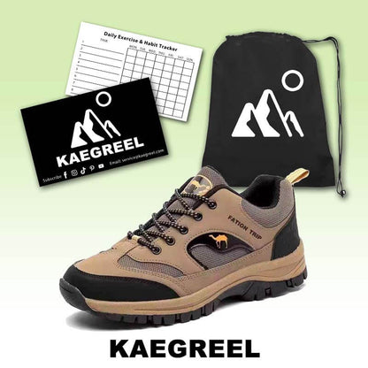 户外登山鞋男鞋大码网面徒步鞋运动爸爸鞋子中老年健步鞋跨境男鞋