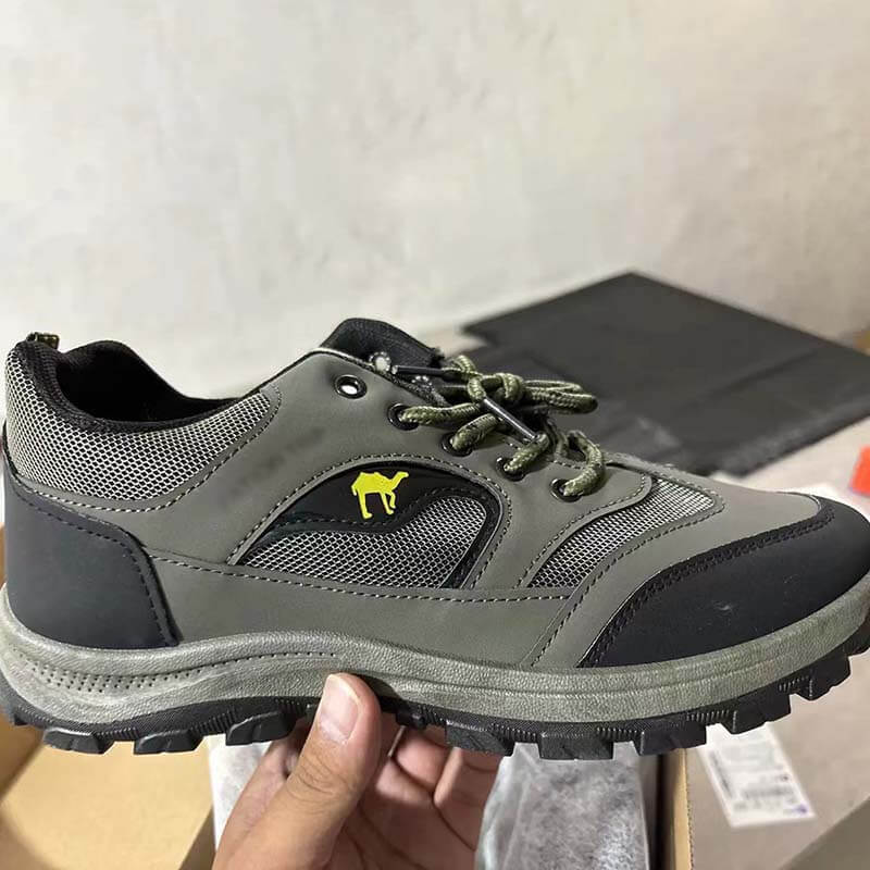 户外登山鞋男鞋大码网面徒步鞋运动爸爸鞋子中老年健步鞋跨境男鞋