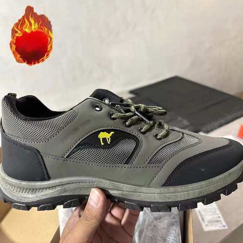 户外登山鞋男鞋大码网面徒步鞋运动爸爸鞋子中老年健步鞋跨境男鞋