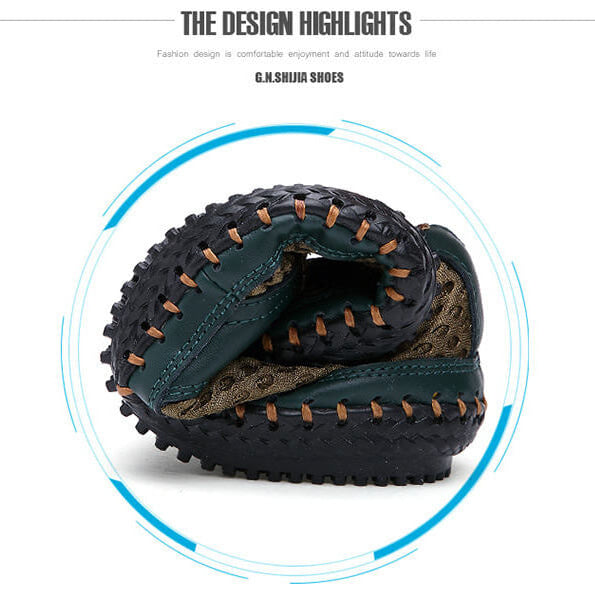 Sommer Atmungsaktive Mesh Männer Casual Schuhe Für Bequeme Handgemachte Männer Lace-Up Loafers Männer Schuhe