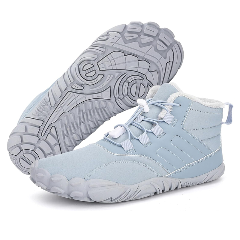 kaegreel winter barefoot shoes snow boots 31452 light blue