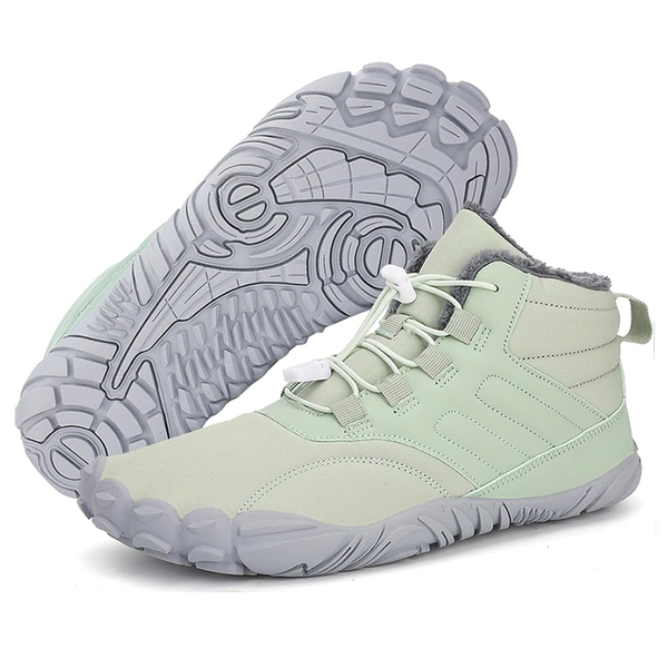 kaegreel winter barefoot shoes snow boots 31452 light green