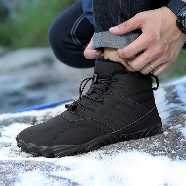 kaegreel winter barefoot shoes snow boots 31453 black 