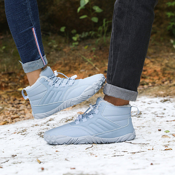 kaegreel winter barefoot shoes snow boots 31453 light blue