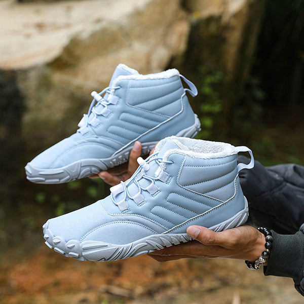 kaegreel winter barefoot shoes snow boots 31453 light blue
