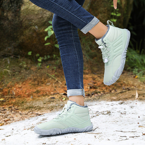 kaegreel winter barefoot shoes snow boots 31453 light green