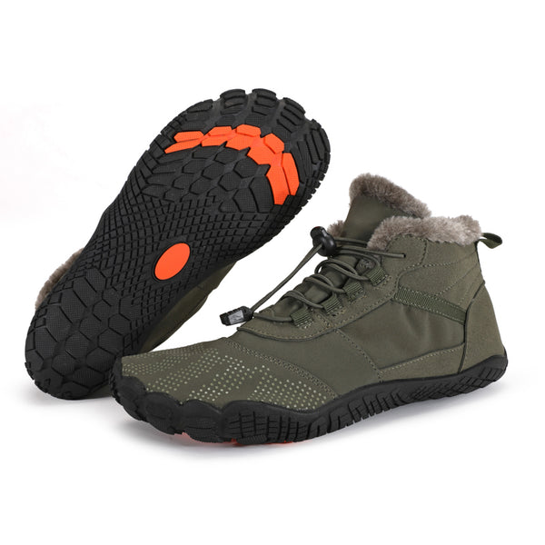 kaegreel winter barefoot shoes snow boots 31454 army green