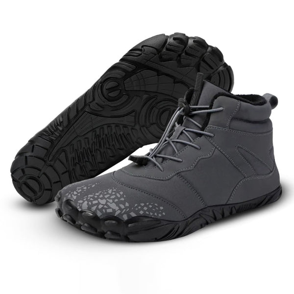 kaegreel winter barefoot shoes snow boots 31462 light gray