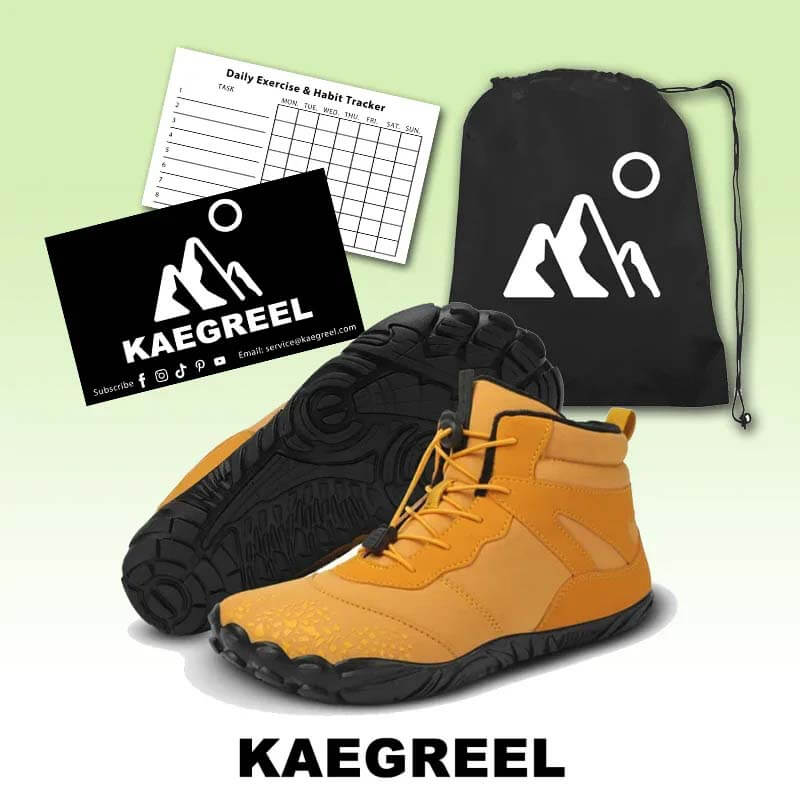 Chaussures aux pieds nus pour hommes Chaussures de course d'hiver imperméable Chaussures de neige doublées Unisexe Bottes d'hiver non glissantes extérieures