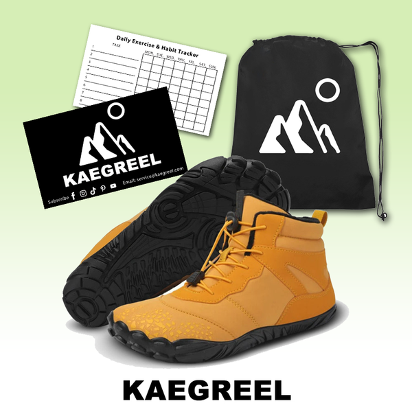 kaegreel winter barefoot shoes snow boots 31462 yellow 