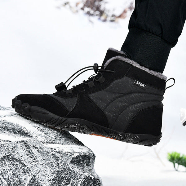kaegreel winter barefoot shoes snow boots 31464 black 