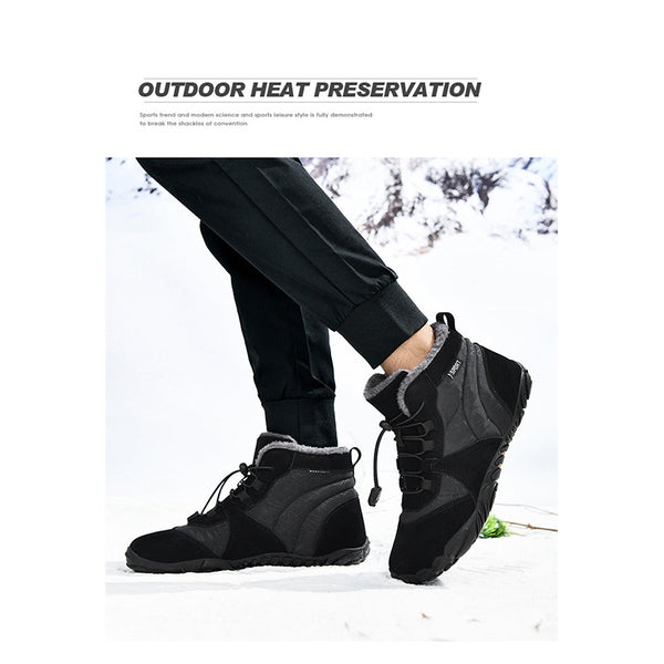 kaegreel winter barefoot shoes snow boots 31464 black 