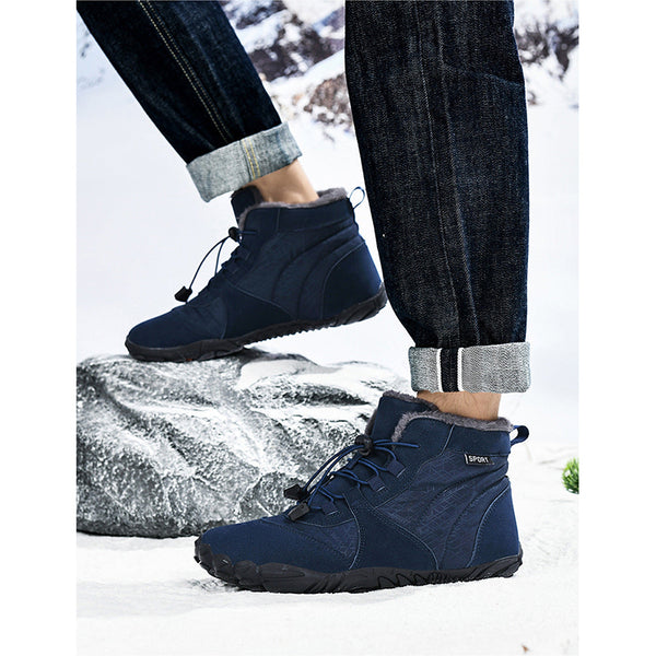 kaegreel winter barefoot shoes snow boots 31464 blue