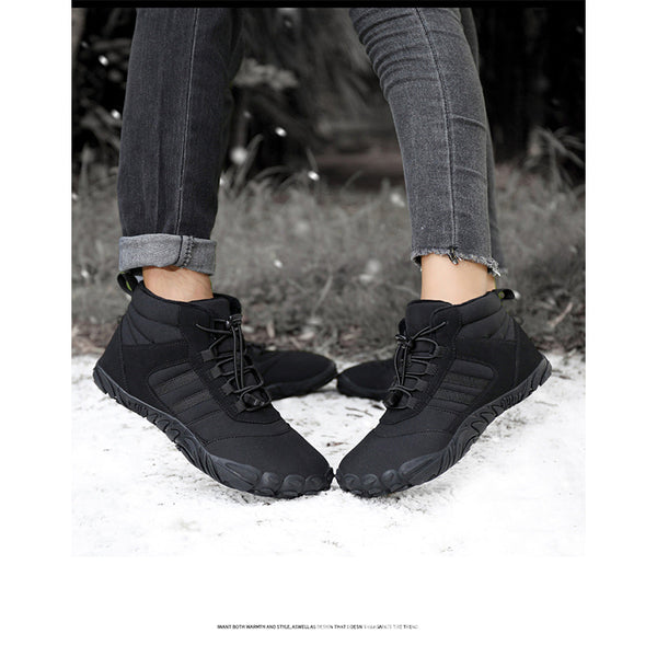 kaegreel winter barefoot shoes snow boots 31466 black 