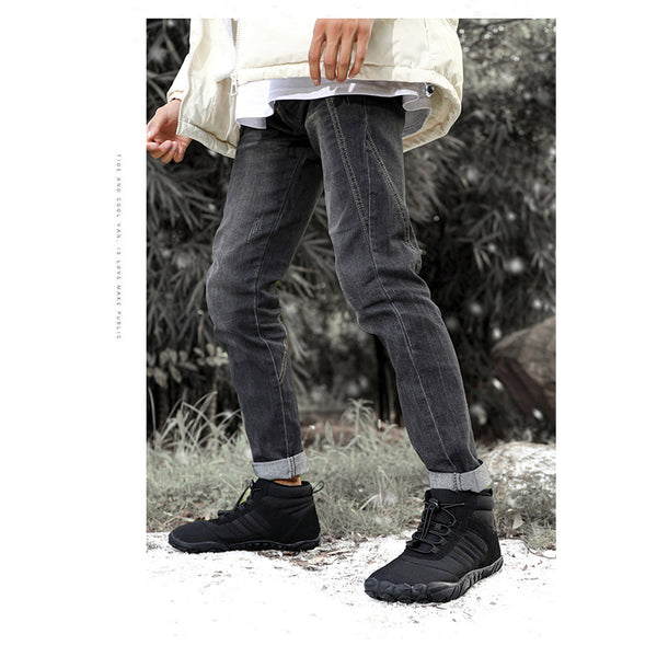 kaegreel winter barefoot shoes snow boots 31466 black 