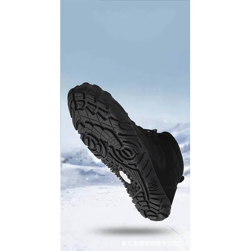 Men's Women's Barefoot Shoes Waterproof Trail Running Shoes Warm Lined Outdoor Snow Boots Non-Slip Winter Boots (Unisex)