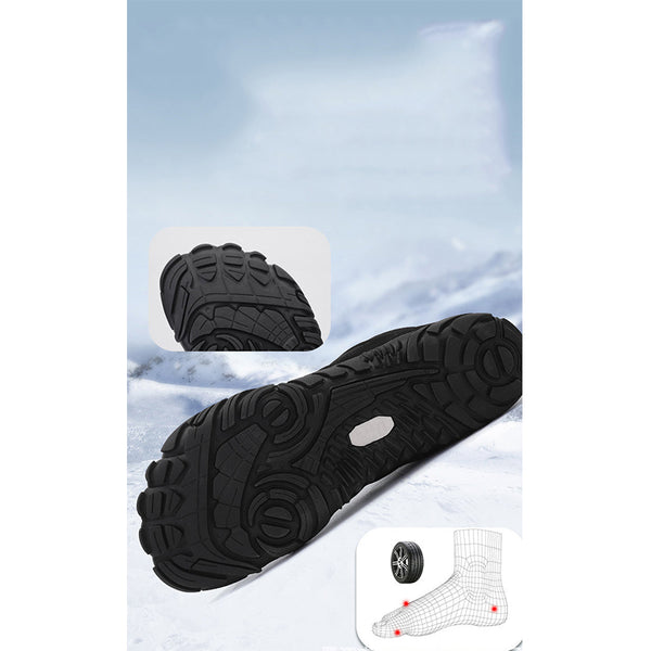 kaegreel winter barefoot shoes snow boots 31466 black 