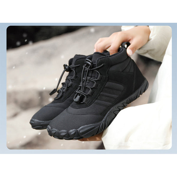 kaegreel winter barefoot shoes snow boots 31466 black 