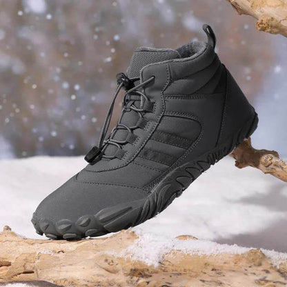 Men's Women's Barefoot Shoes Waterproof Trail Running Shoes Warm Lined Outdoor Snow Boots Non-Slip Winter Boots (Unisex)