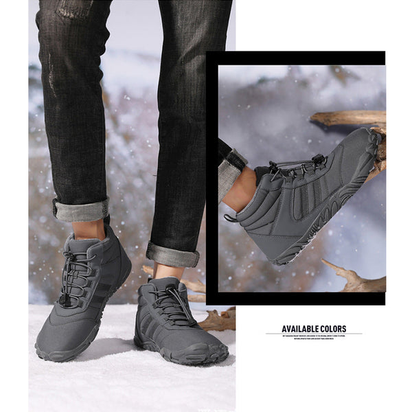 kaegreel winter barefoot shoes snow boots 31466 gray