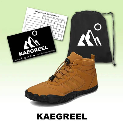 Men's Women's Barefoot Shoes Waterproof Trail Running Shoes Warm Lined Outdoor Snow Boots Non-Slip Winter Boots (Unisex)