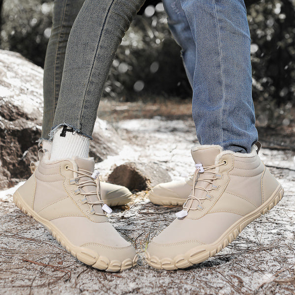 kaegreel winter barefoot shoes snow boots 31489 beige