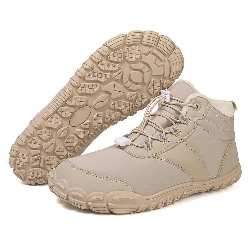 kaegreel winter barefoot shoes snow boots 31489 beige