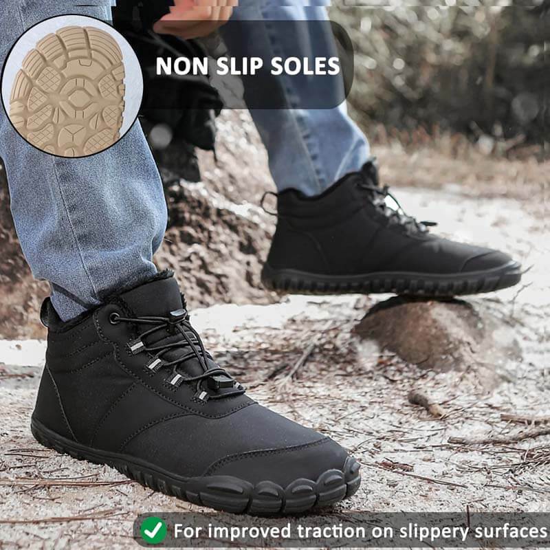 Warme Freizeit im Freien Schneeschuhe nicht rutsch und wasserdichte Winter barfuß Schuh (Unisex)