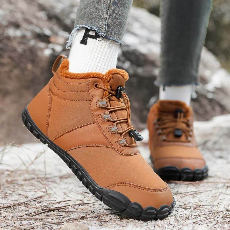 Warme Freizeit im Freien Schneeschuhe nicht rutsch und wasserdichte Winter barfuß Schuh (Unisex)