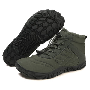 kaegreel winter barefoot shoes snow boots 31490 army green