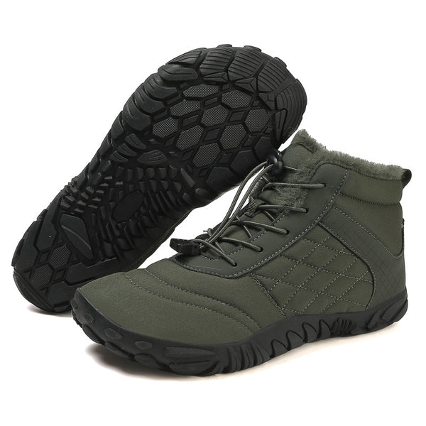 kaegreel winter barefoot shoes snow boots 31490 army green