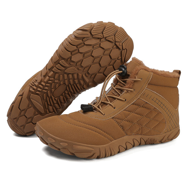 kaegreel winter barefoot shoes snow boots 31490 brown