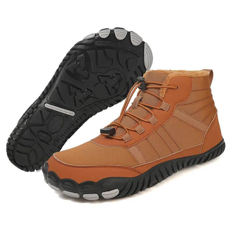 Outdoor Snow Boots High-Top Sports Winter Shoes Non-slip & Waterproof Winter Barefoot Shoe (Unisex)